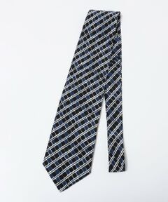 SHIPS / シップス ネクタイ | Fratelli Luigi: スクエア ストライプ プリント ネクタイ
