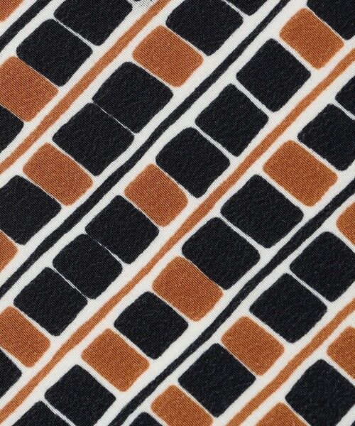 SHIPS / シップス ネクタイ | Fratelli Luigi: スクエア ストライプ プリント ネクタイ | 詳細3