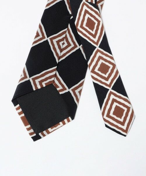 SHIPS / シップス ネクタイ | Fratelli Luigi: スクエア プリント ネクタイ | 詳細1