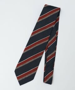 SHIPS / シップス ネクタイ | Stefanobigi: シルク コットン メランジ ストライプ ネクタイ
