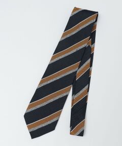 SHIPS / シップス ネクタイ | Stefanobigi: シルク コットン メランジ ストライプ ネクタイ