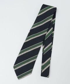 SHIPS / シップス ネクタイ | Stefanobigi: シルク コットン メランジ ストライプ ネクタイ