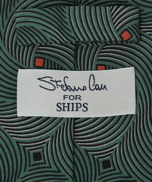 SHIPS / シップス ネクタイ | 【SHIPS別注】Stefano cau: スワール柄 プリント ネクタイ | 詳細2