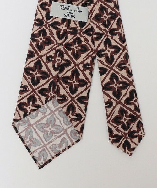 SHIPS / シップス ネクタイ | 【SHIPS別注】Stefano cau: バティック プリント ネクタイ | 詳細1
