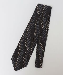 SHIPS / シップス ネクタイ | 【SHIPS別注】Stefano cau: ヘリン プリント ネクタイ