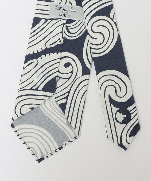 SHIPS / シップス ネクタイ | 【SHIPS別注】Stefano cau: モチーフ プリント ネクタイ | 詳細1