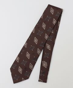 SHIPS / シップス ネクタイ | Puccini: シルク スクエア シャドウ 小紋 ネクタイ