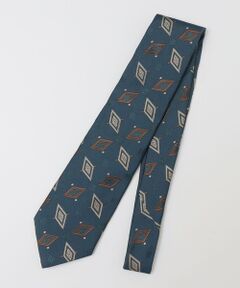 SHIPS / シップス ネクタイ | Puccini: シルク スクエア シャドウ 小紋 ネクタイ