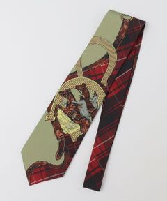 SHIPS / シップス ネクタイ | Puccini: シルク 乗馬柄 プリント ネクタイ