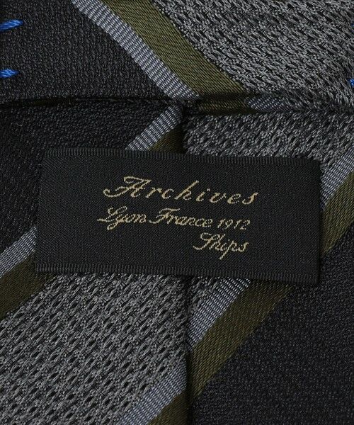 SHIPS / シップス ネクタイ | SHIPS: ヴィンテージ アーカイブ ガルゼ ストライプ ネクタイ | 詳細2