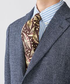 SHIPS / シップス ネクタイ | Puccini: シルク レトロ プリント ネクタイ