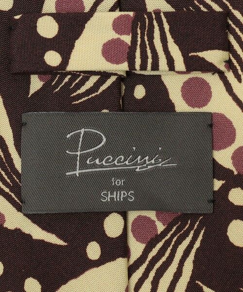 SHIPS / シップス ネクタイ | Puccini: シルク レトロ プリント ネクタイ | 詳細5