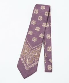 SHIPS / シップス ネクタイ | Puccini: リネン バンダナ プリント ネクタイ