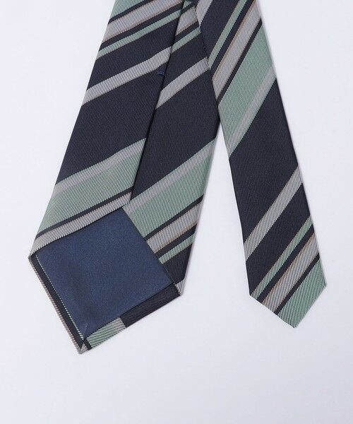 SHIPS / シップス ネクタイ | SHIPS: シルク レップ カラー マルチストライプ ネクタイ | 詳細3