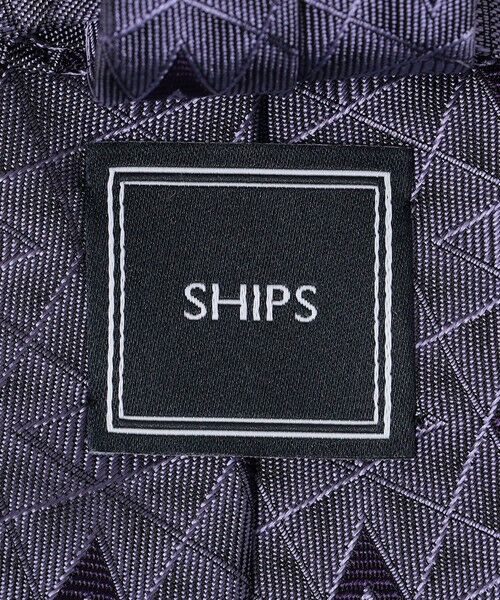 SHIPS / シップス ネクタイ | SHIPS: シルク ジャカード スクエア 小紋 ネクタイ | 詳細2