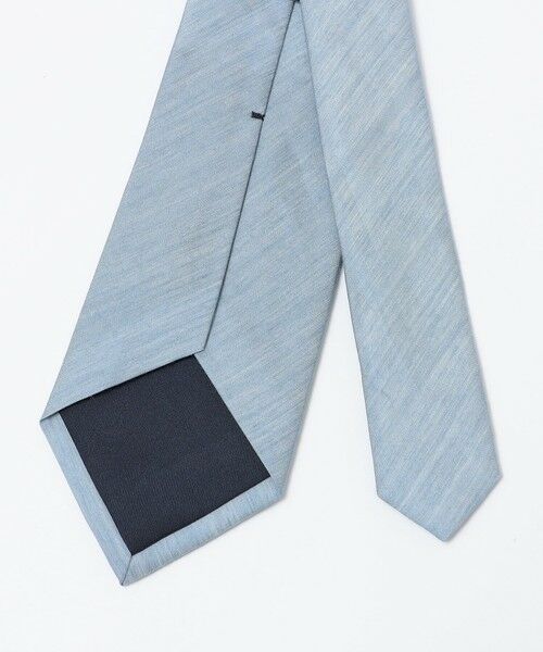 SHIPS / シップス ネクタイ | SHIPS: リネン シルク 無地 ネクタイ | 詳細1