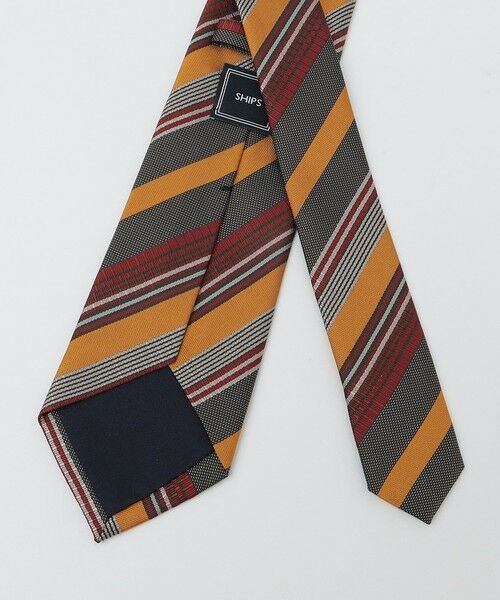 SHIPS / シップス ネクタイ | SHIPS: シルク ジャカード マルチ ストライプ ネクタイ | 詳細1