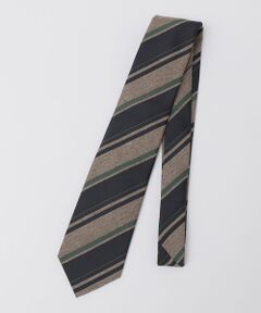 SHIPS / シップス ネクタイ | Puccini: シルク メランジ ヘリンボーン ストライプ タイ