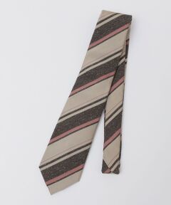 SHIPS / シップス ネクタイ | Puccini: シルク メランジ ヘリンボーン ストライプ タイ