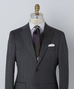 SHIPS / シップス ネクタイ | SHIPS: シルク ヘリンボーン ワイド ストライプ ネクタイ