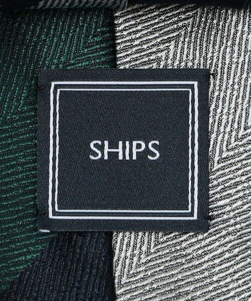 SHIPS / シップス ネクタイ | SHIPS: シルク ヘリンボーン ワイド ストライプ ネクタイ | 詳細11