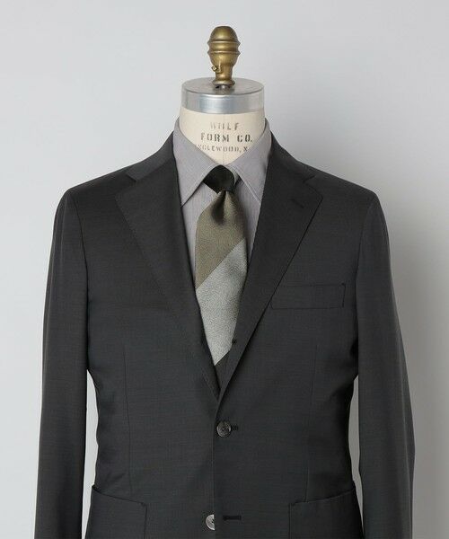 SHIPS / シップス ネクタイ | SHIPS: シルク ヘリンボーン ワイド ストライプ ネクタイ | 詳細13