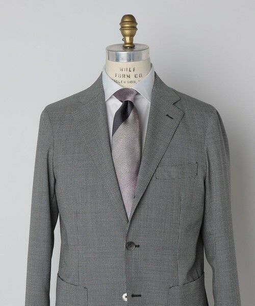 SHIPS / シップス ネクタイ | SHIPS: シルク ヘリンボーン ワイド ストライプ ネクタイ | 詳細22