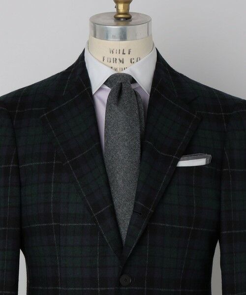 SHIPS / シップス ネクタイ | SHIPS: ウール カノニコ 無地 ネクタイ | 詳細1