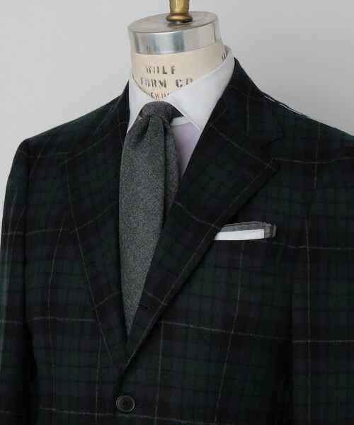 SHIPS / シップス ネクタイ | SHIPS: ウール カノニコ 無地 ネクタイ | 詳細2