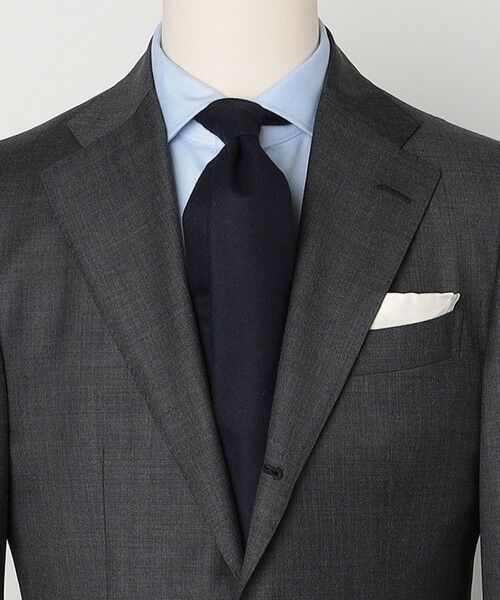 SHIPS / シップス ネクタイ | SHIPS: ウール カノニコ 無地 ネクタイ | 詳細9