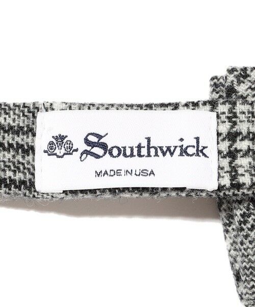SHIPS / シップス ネクタイ | Southwick: AWC ウール グレンチェック ボウタイ | 詳細5