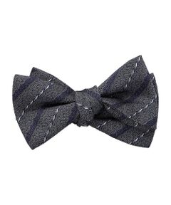 SHIPS / シップス ネクタイ | Puccini: フォーマル ワイドストライプ 蝶ネクタイ