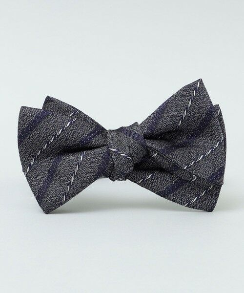 SHIPS / シップス ネクタイ | Puccini: フォーマル ワイドストライプ 蝶ネクタイ | 詳細2