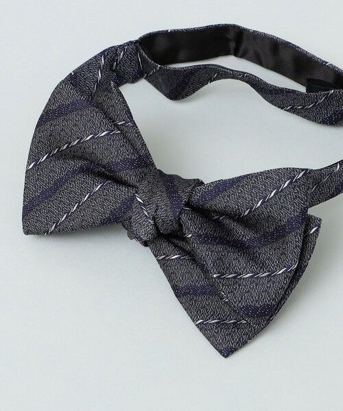 SHIPS / シップス ネクタイ | Puccini: フォーマル ワイドストライプ 蝶ネクタイ | 詳細5