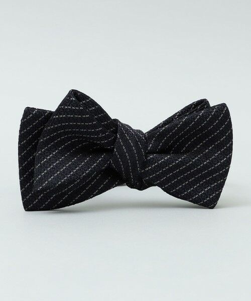 SHIPS / シップス ネクタイ | Puccini: フォーマル ピンストライプ 蝶ネクタイ | 詳細2