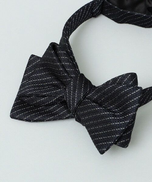 SHIPS / シップス ネクタイ | Puccini: フォーマル ピンストライプ 蝶ネクタイ | 詳細5