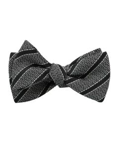 SHIPS / シップス ネクタイ | Puccini: フォーマル レジメンタルストライプ 蝶ネクタイ