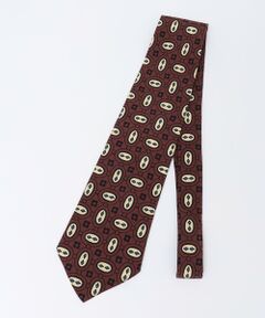 SHIPS / シップス ネクタイ | Fratelli Luigi: シルク プリント チェーン ネクタイ
