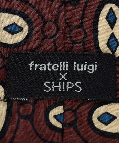 SHIPS / シップス ネクタイ | Fratelli Luigi: シルク プリント チェーン ネクタイ | 詳細2