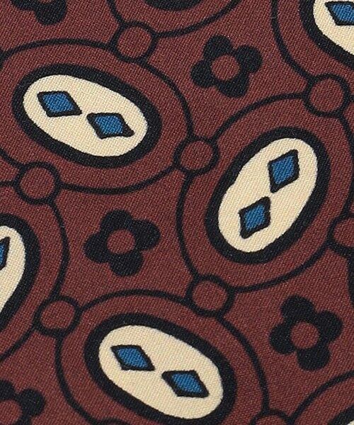 SHIPS / シップス ネクタイ | Fratelli Luigi: シルク プリント チェーン ネクタイ | 詳細3