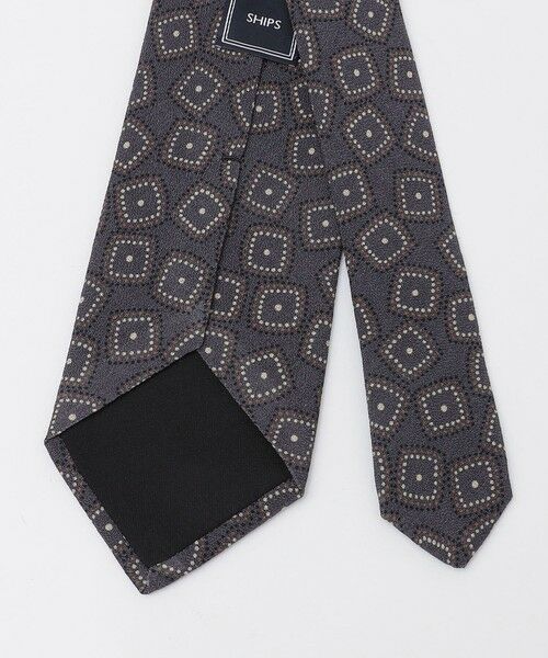 SHIPS / シップス ネクタイ | SHIPS: ラグジュアリー スクエア コモン プリント ネクタイ | 詳細1