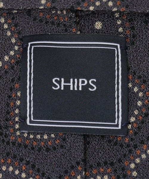SHIPS / シップス ネクタイ | SHIPS: ラグジュアリー スクエア コモン プリント ネクタイ | 詳細2