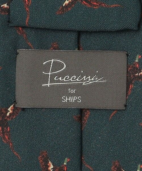 SHIPS / シップス ネクタイ | Puccini: シルク ウール ハンチング プリント ネクタイ | 詳細2