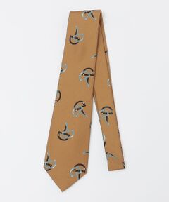 SHIPS / シップス ネクタイ | Puccini: シルク ウール ホースビット プリント ネクタイ