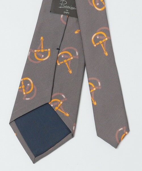 SHIPS / シップス ネクタイ | Puccini: シルク ウール ホースビット プリント ネクタイ | 詳細1