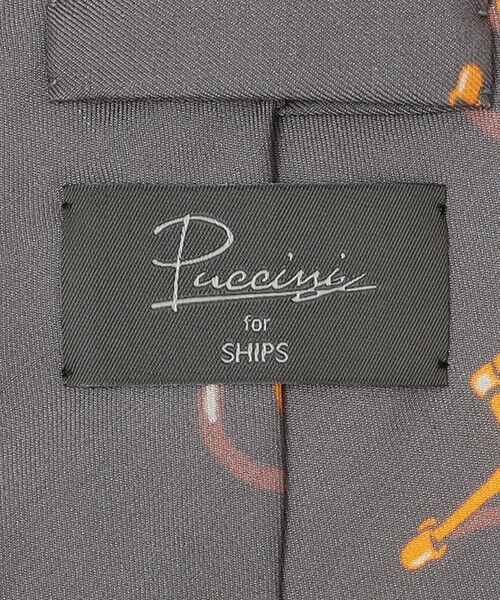 SHIPS / シップス ネクタイ | Puccini: シルク ウール ホースビット プリント ネクタイ | 詳細2