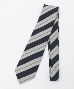 SHIPS / シップス ネクタイ | Errico Formicola: シルク/コットン ジャカードストライプ ネクタイ