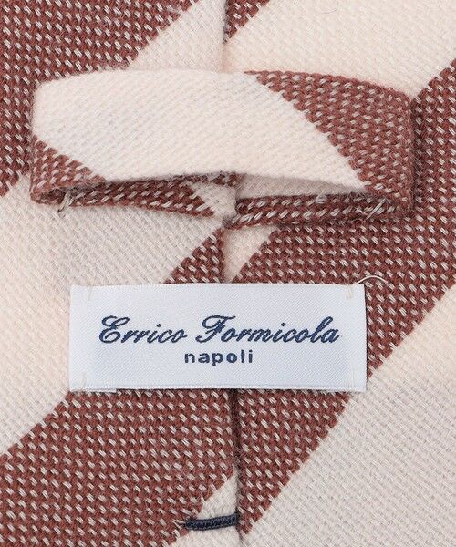 SHIPS / シップス ネクタイ | Errico Formicola: ウール/シルク ストライプ ネクタイ | 詳細2