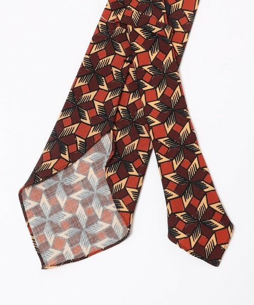 SHIPS / シップス ネクタイ | Fratelli Luigi: ダイア コモン ウール プリント ネクタイ | 詳細1