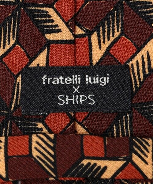 SHIPS / シップス ネクタイ | Fratelli Luigi: ダイア コモン ウール プリント ネクタイ | 詳細3